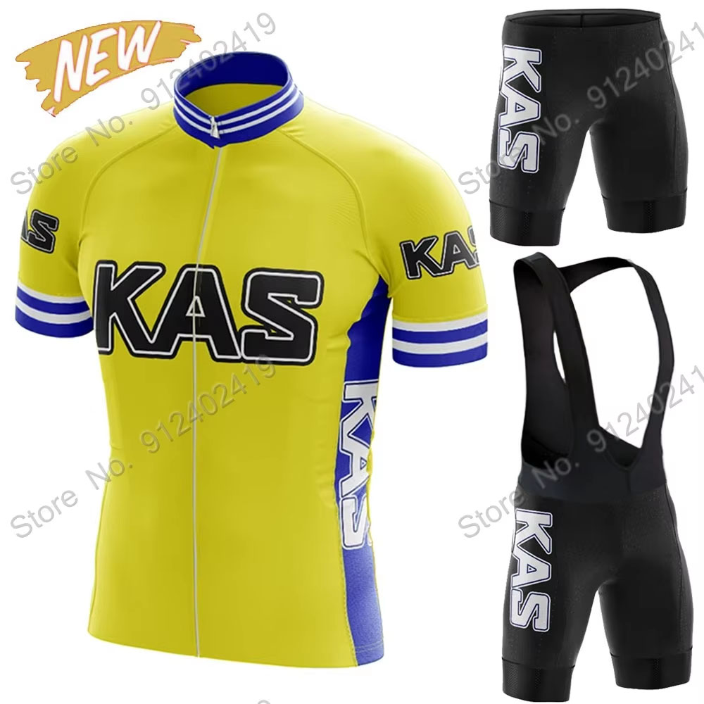 Cycling Commuter Clothing - New Retro Kas Team 2026 Cycling