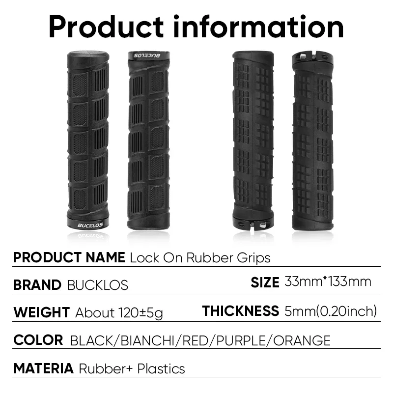 BUCKLOS Bicycle Grips Rubber S - Commuter Bike Lock 评论和价格