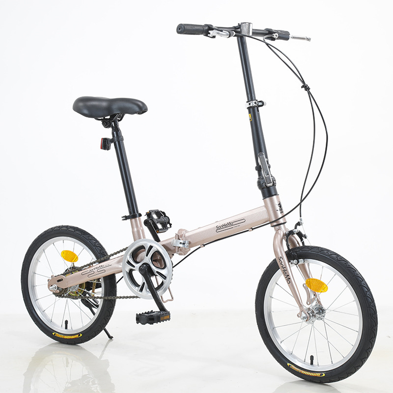 Sanhema 16 Inch Folding Bicycl - Cycling Commute Gear 评论和价格