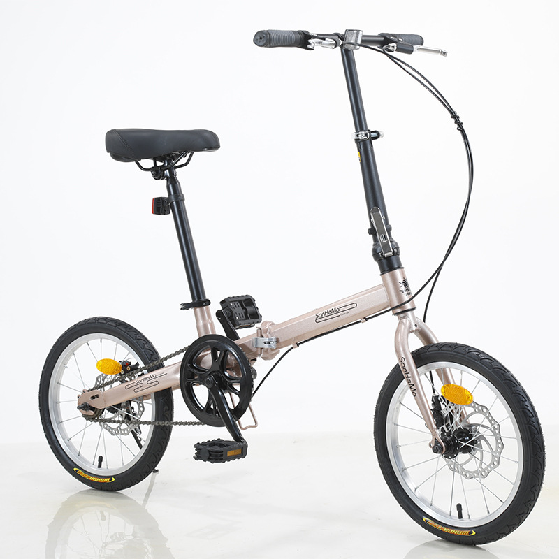Sanhema 16 Inch Folding Bicycl - Cycling Commute Gear 评论和价格