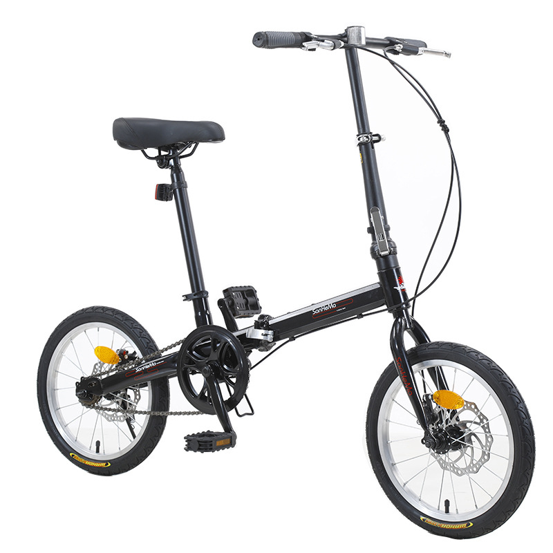 Sanhema 16 Inch Folding Bicycl - Cycling Commute Gear 评论和价格