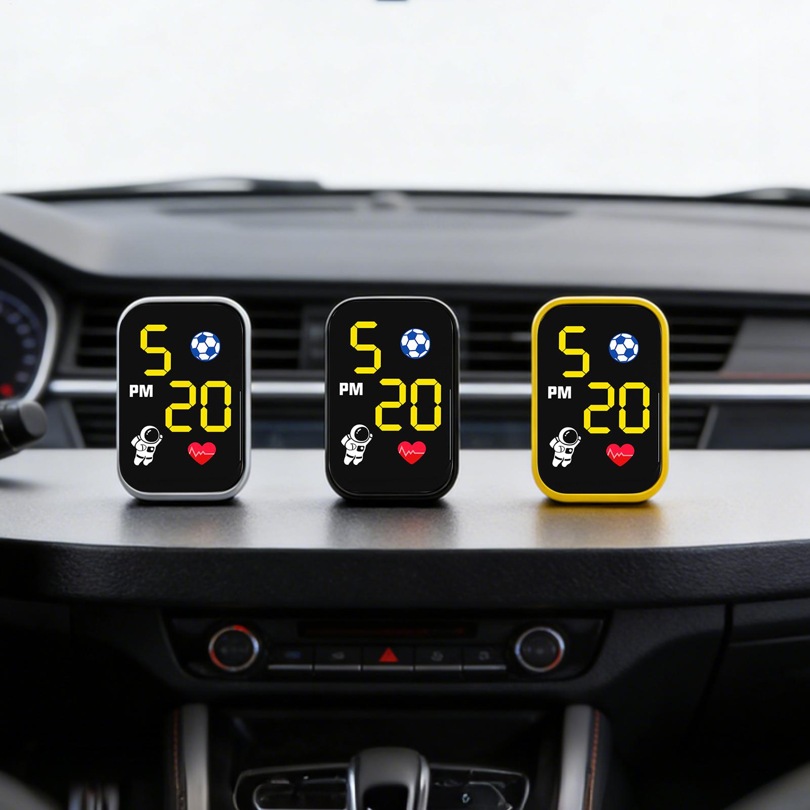 Motorbike Digital Clock Small  - Cycling In City 评论和价格