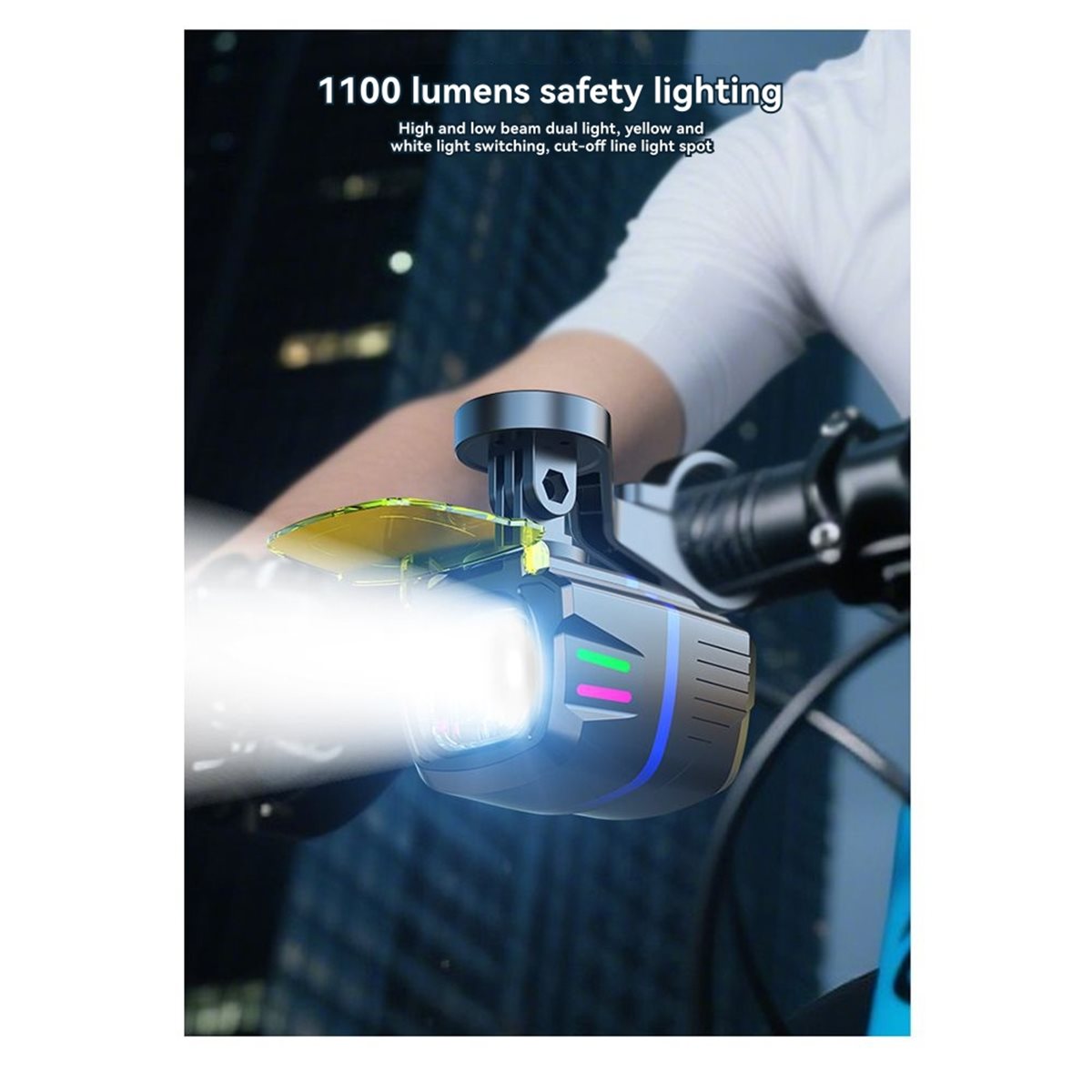X08A Super Bright Bicycle Head - Bike Light Front Rear 评论和价格