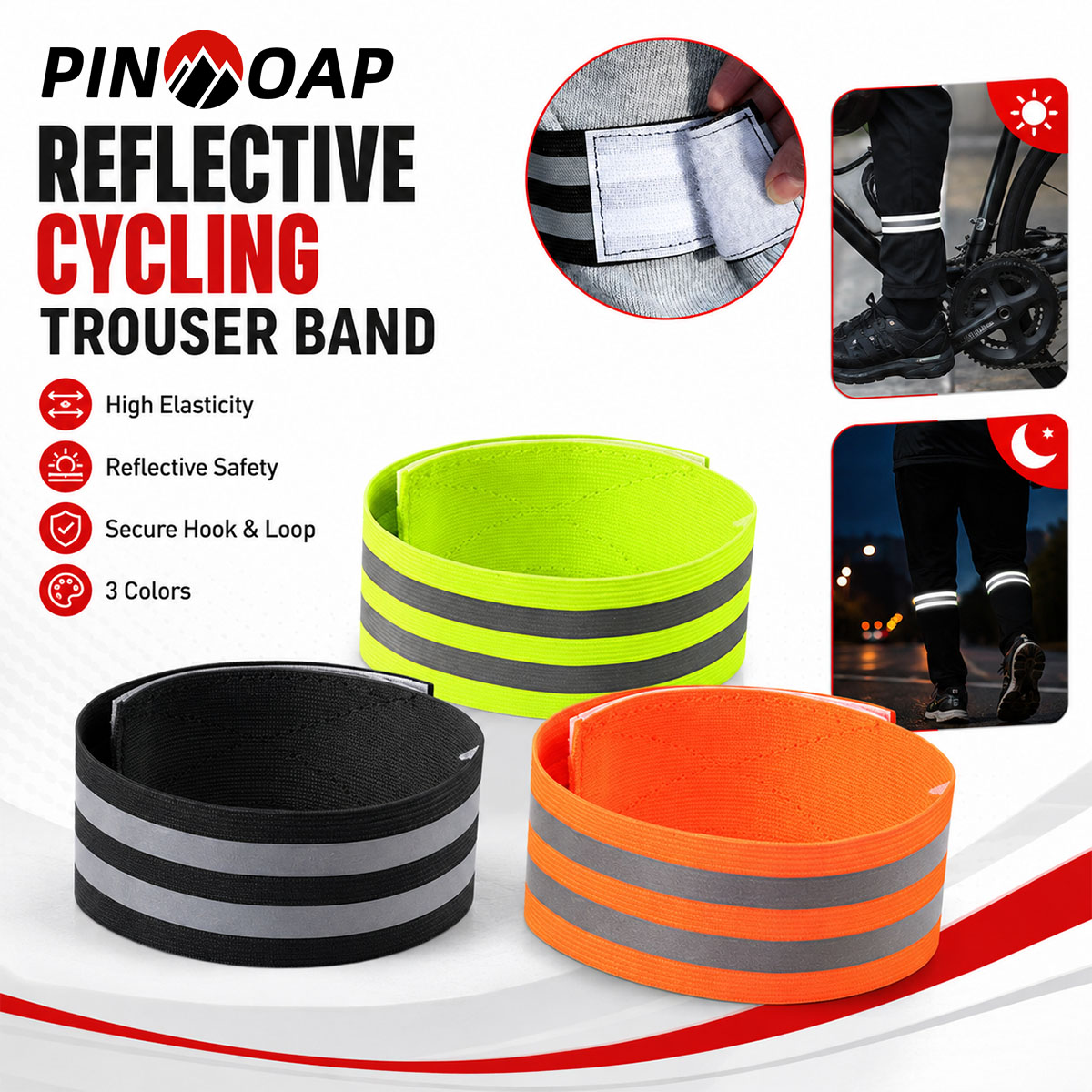 PINMOAP 1/2PCS Bicycle Pants L - Cycling Commute Gear 评论和价格