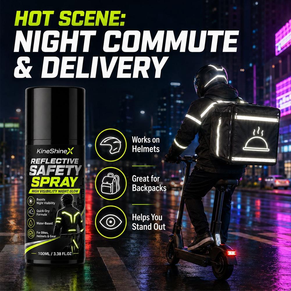 Night Reflective Safety Spray  - Cycling Commute Gear 评论和价格