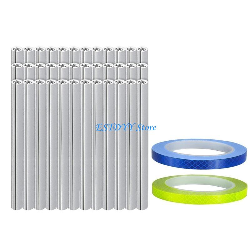 G6DE 36Pcs Cycling Reflectors  - Spoke Reflector Set 评论和价格